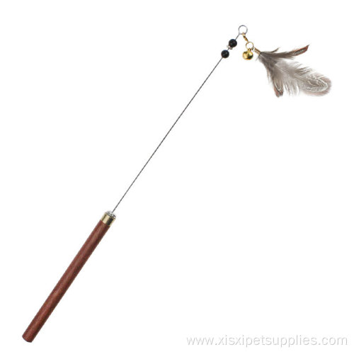 Feather Bell Cat Teaser Replacement Head Cat Toy